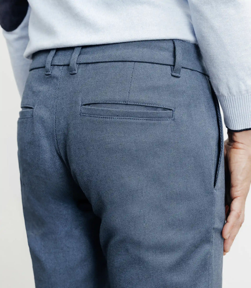 Pantalon armuré indigo - IZAC