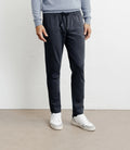Pantalon en maille marine - IZAC