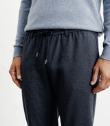 Pantalon en maille marine - IZAC