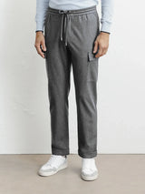 Pantalon cargo gris - IZAC