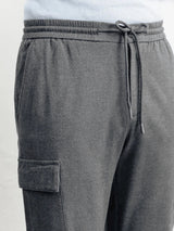 Pantalon cargo gris - IZAC