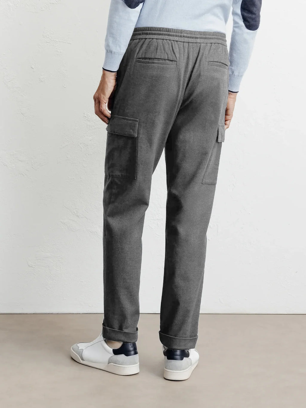 Pantalon cargo gris - IZAC