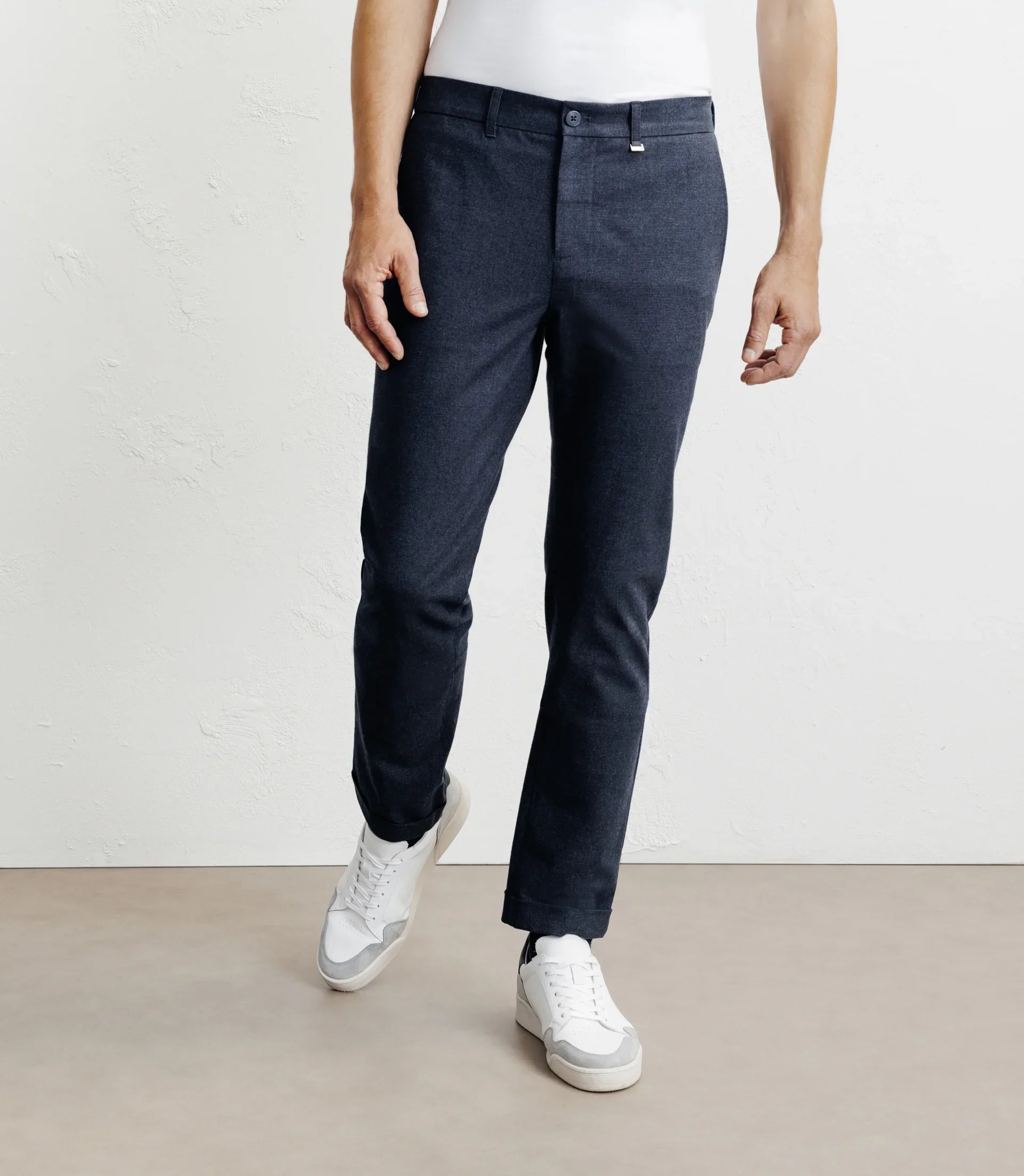 Pantalon chevron marine - IZAC