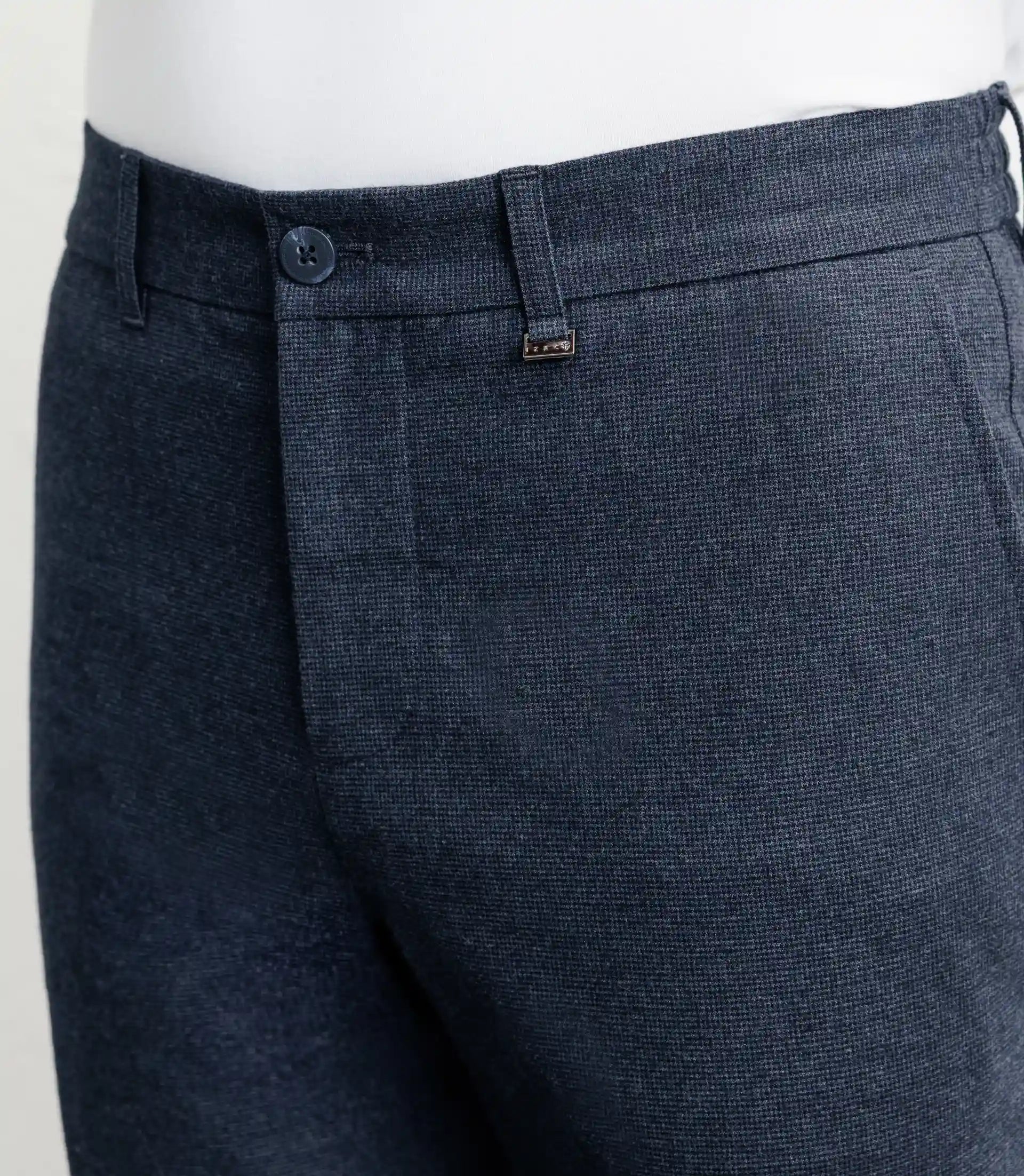 Pantalon chevron marine - IZAC