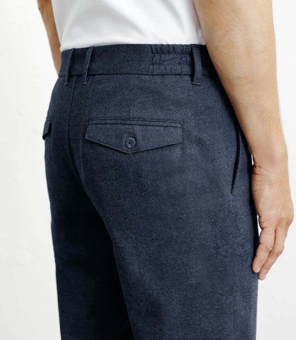 Pantalon chevron marine - IZAC