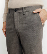 Pantalon chevron marron - IZAC