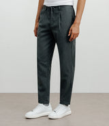 Pantalon rayé gris - IZAC