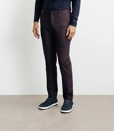 Pantalon armuré bordeaux - IZAC