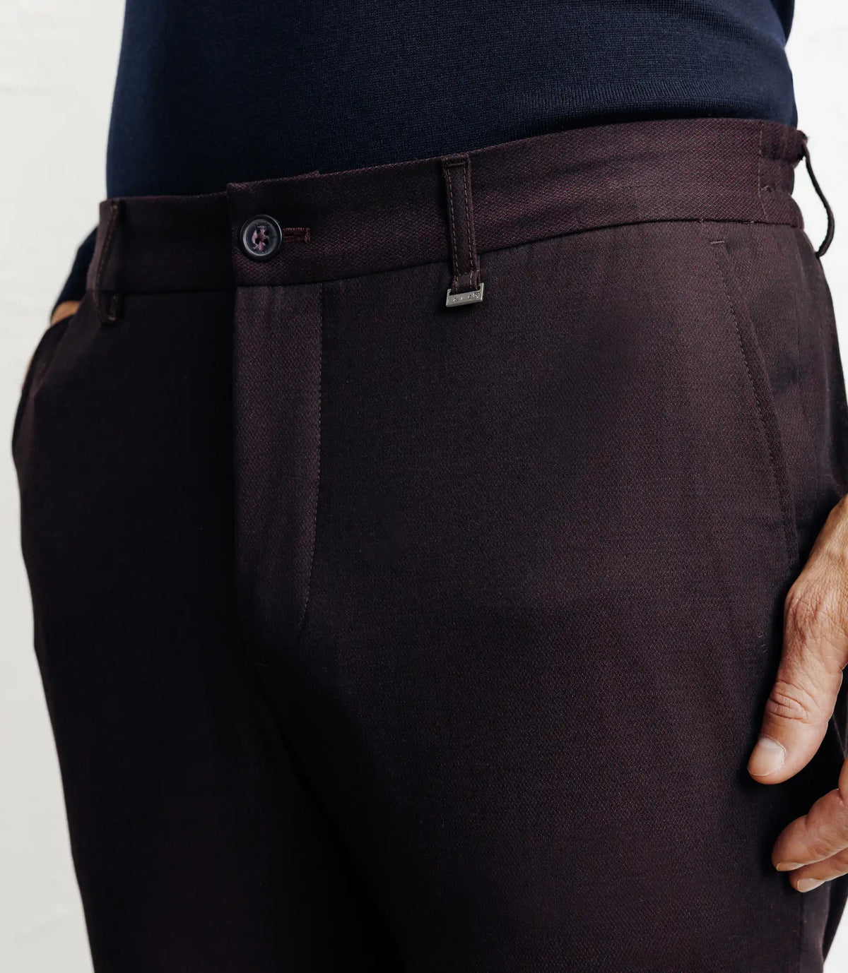Pantalon armuré bordeaux - IZAC