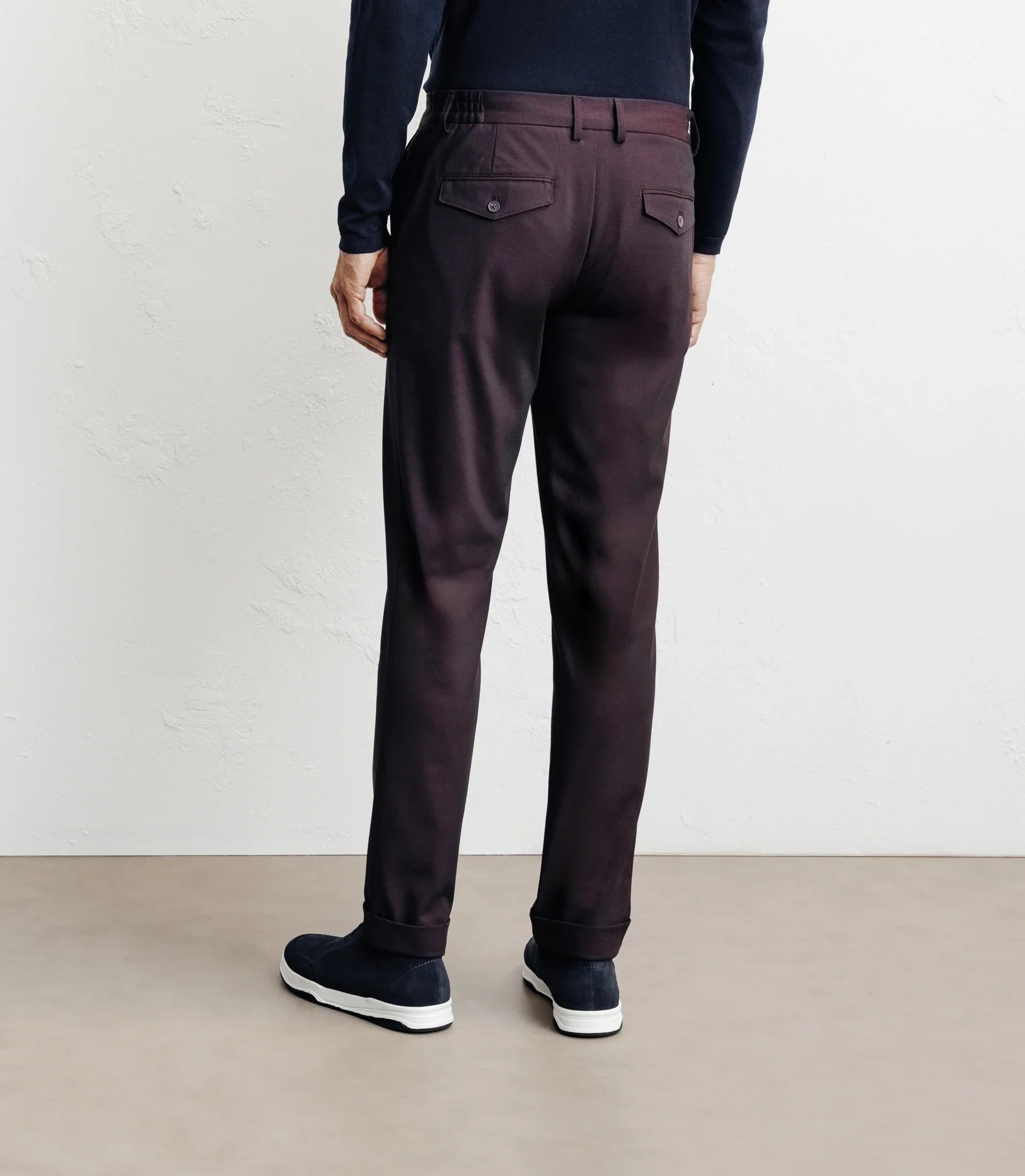 Pantalon armuré bordeaux - IZAC