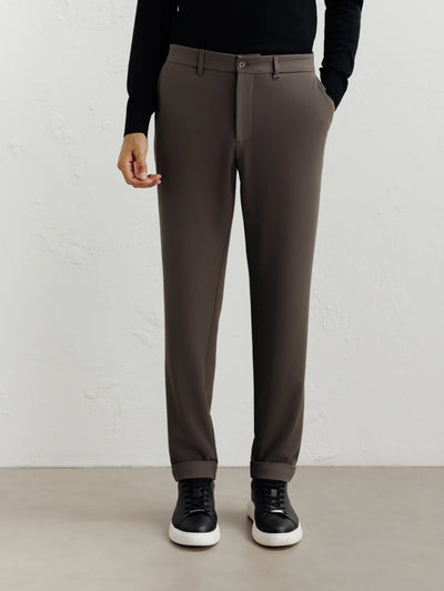 Pantalon armuré châtain - IZAC