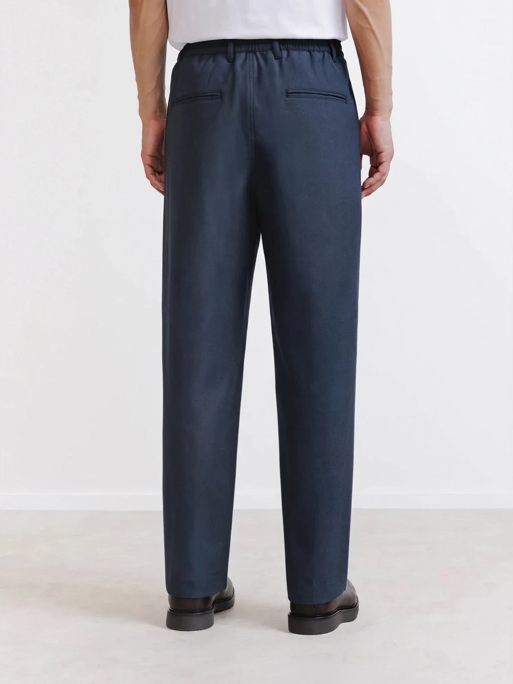 Pantalon urbain oversize bleu denim - IZAC