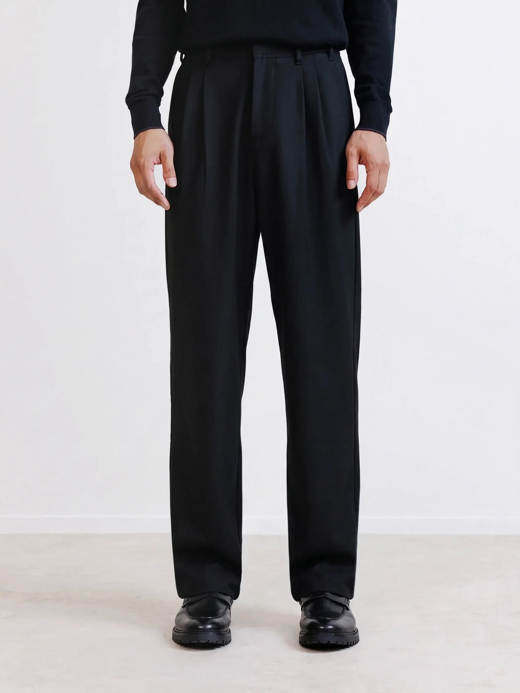 Pantalon urbain oversize noir - IZAC