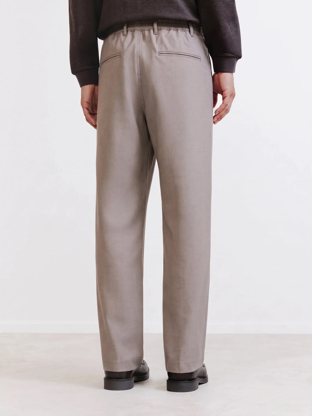 Pantalon urbain oversize taupe - IZAC
