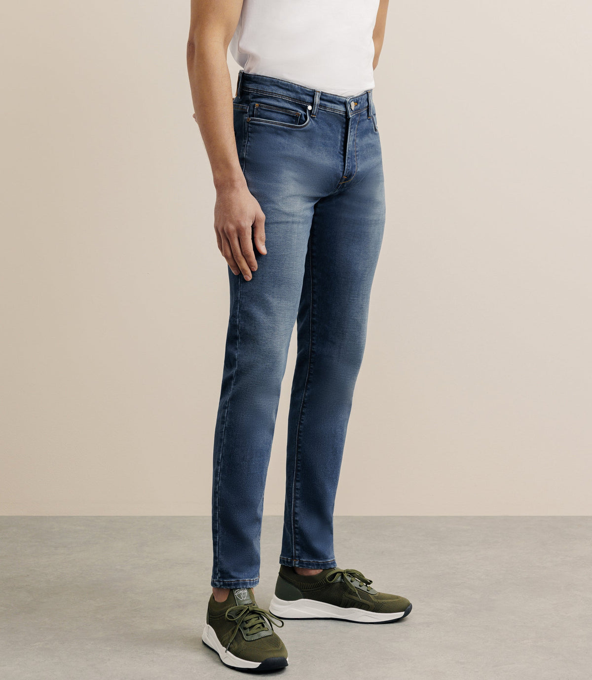 Jean slim bleu moyen - IZAC