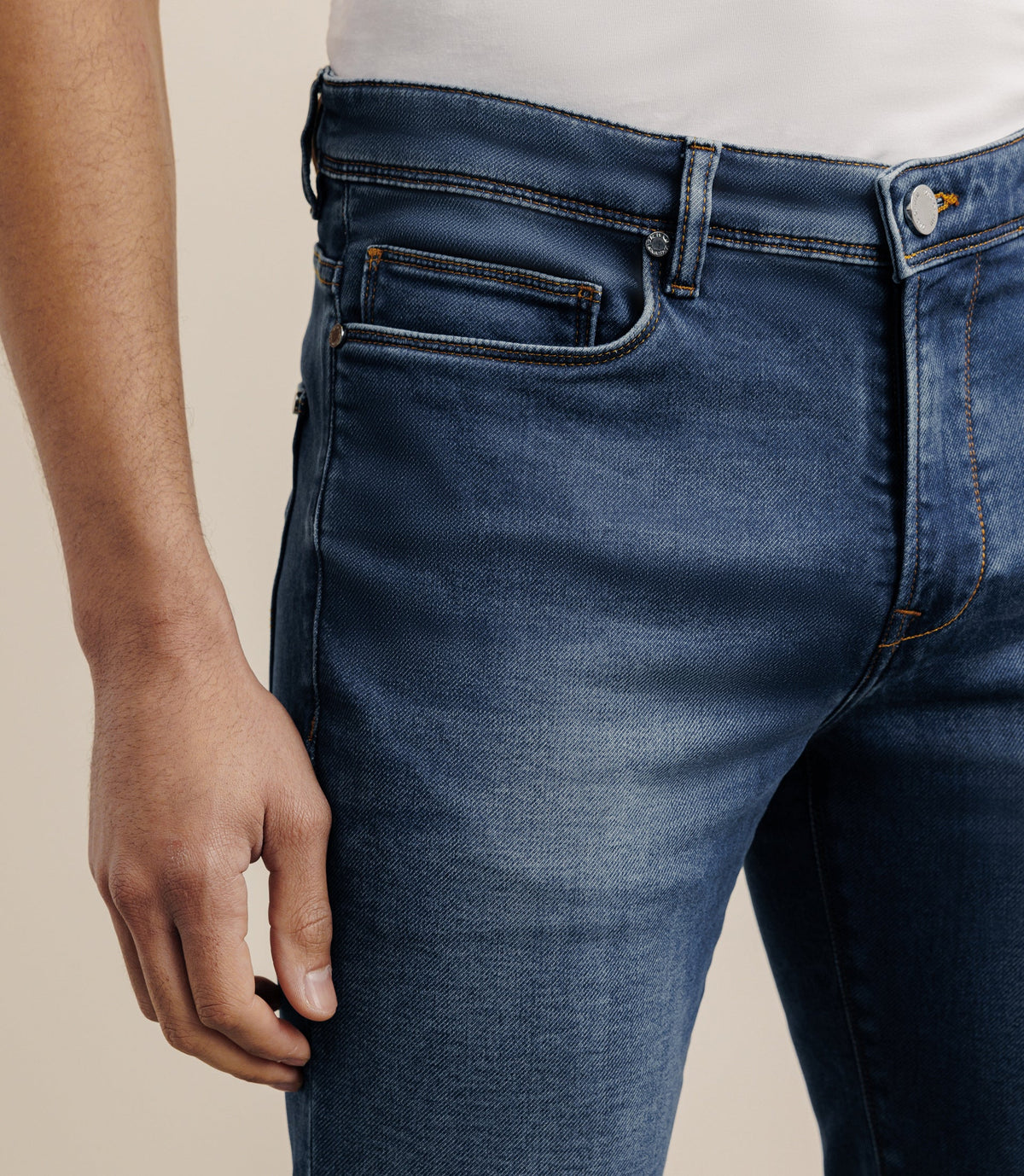 Jean slim bleu moyen - IZAC