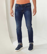 jean brut délavé bleu - moyen "Paris" - IZAC