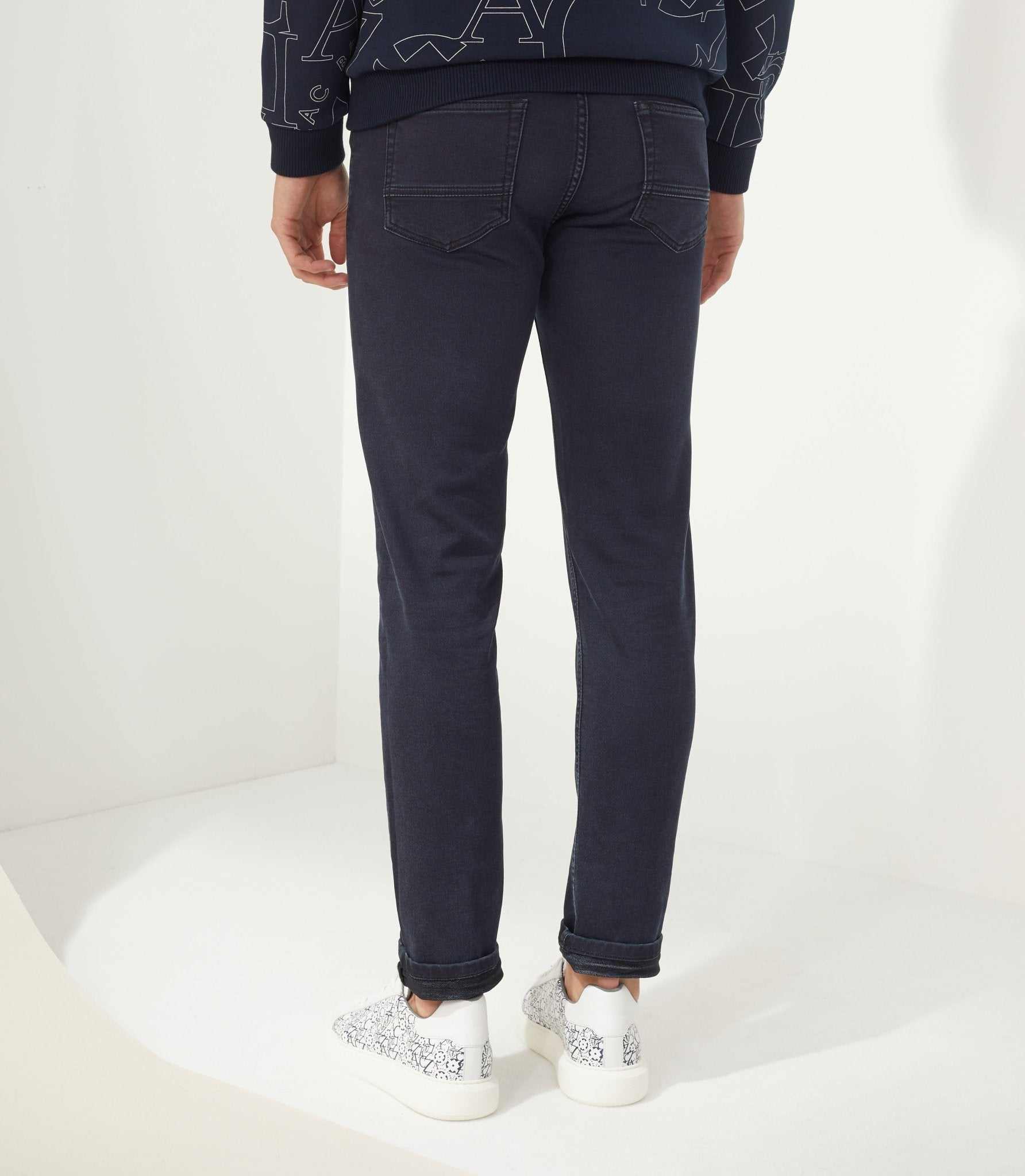Jean slim marine "Pilote" - IZAC