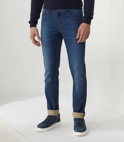 Jean bleu - gris "Pirate" - IZAC