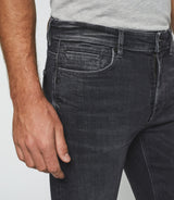 Jean super slim en coton organique gris moyen "Tornade" - IZAC