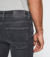 Jean super slim en coton organique gris moyen "Tornade" - IZAC