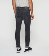 Jean super slim en coton organique gris moyen "Tornade" - IZAC