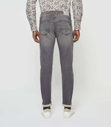 Jean super slim en molleton gris moyen "Toupie" - IZAC