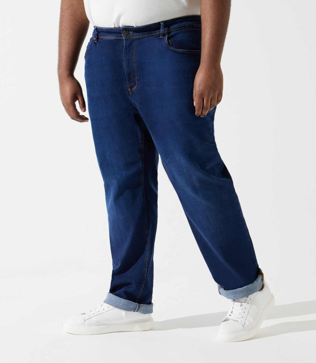 Jean hydroless permanent bleu moyen TECHNOBT - IZAC