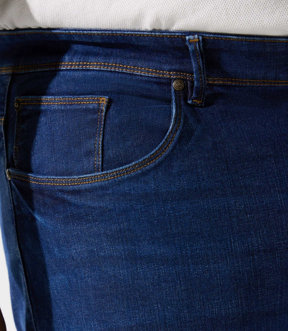 Jean hydroless permanent bleu moyen TECHNOBT - IZAC