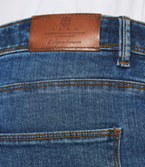 Jean straight hydroless permanent bleu moyen - IZAC