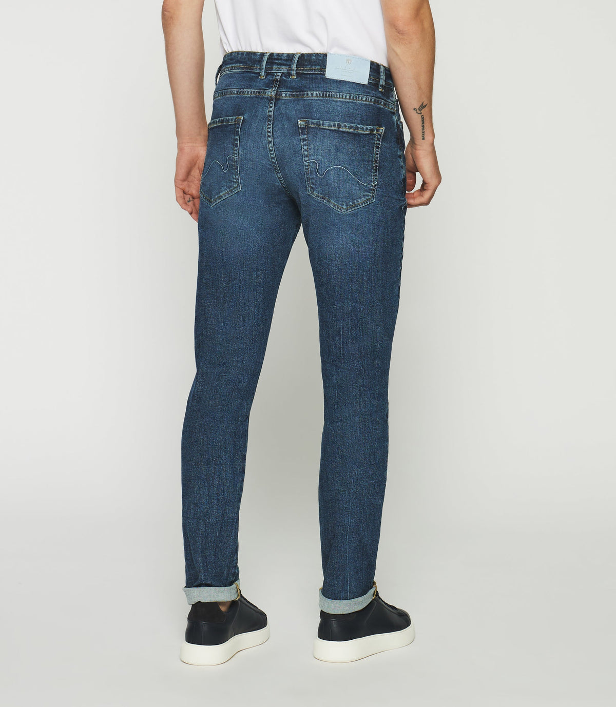 Jean straight bleu moyen TEDI - IZAC