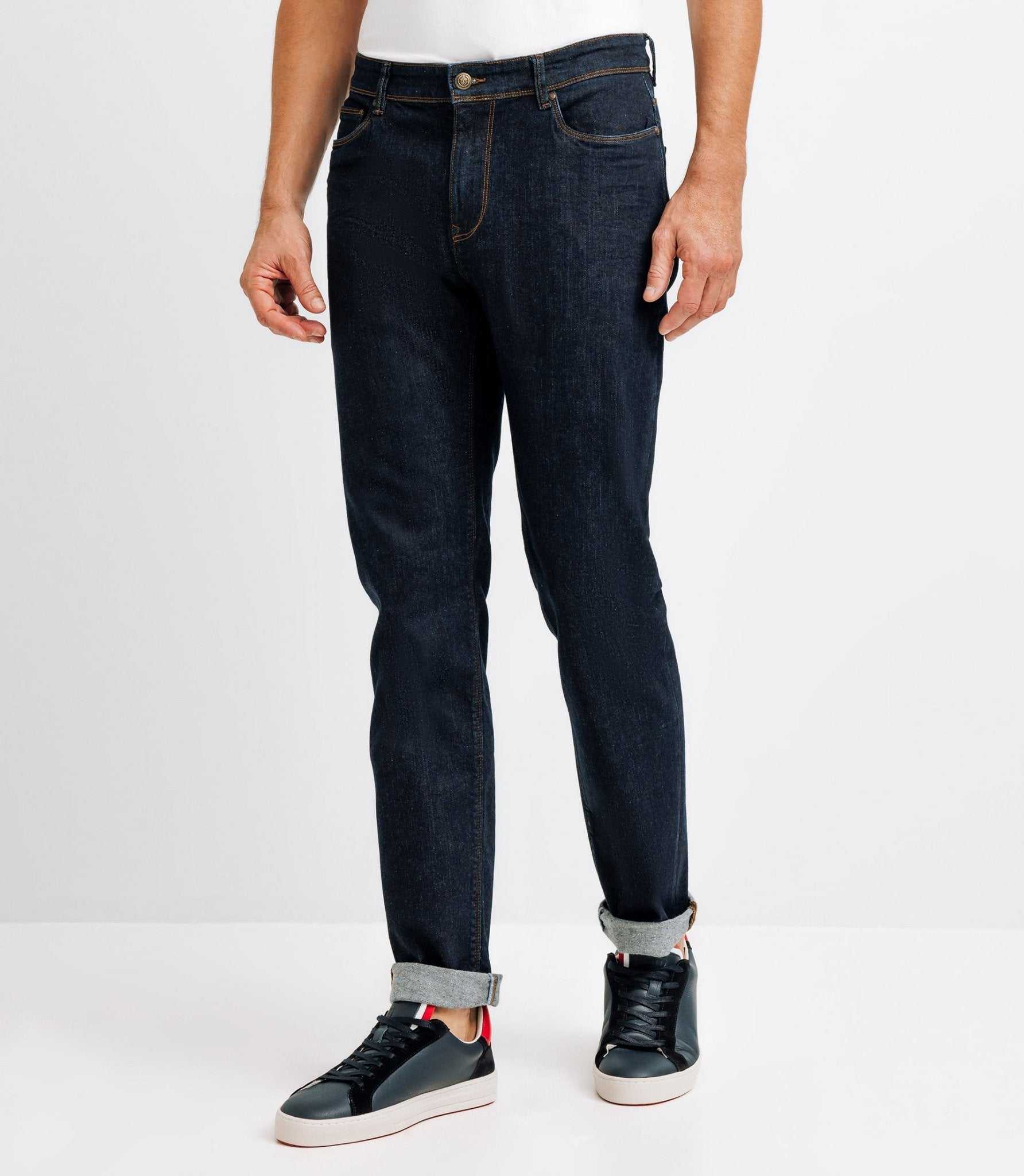 Jean slim hydroless denim brut - IZAC