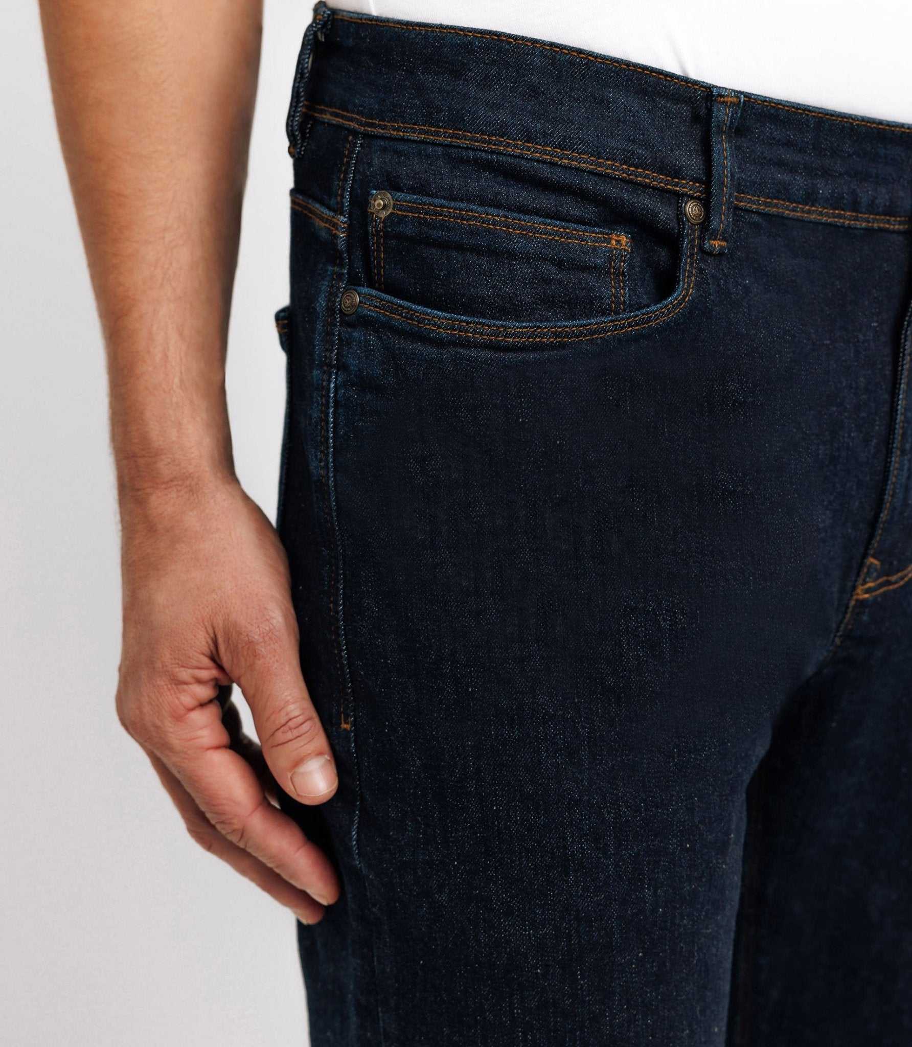 Jean slim hydroless denim brut - IZAC