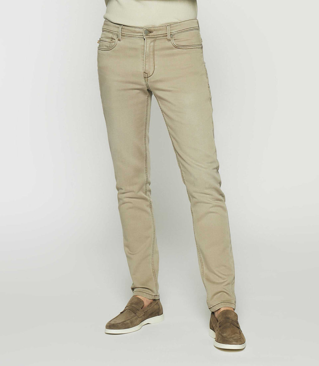Jean super slim beige - IZAC