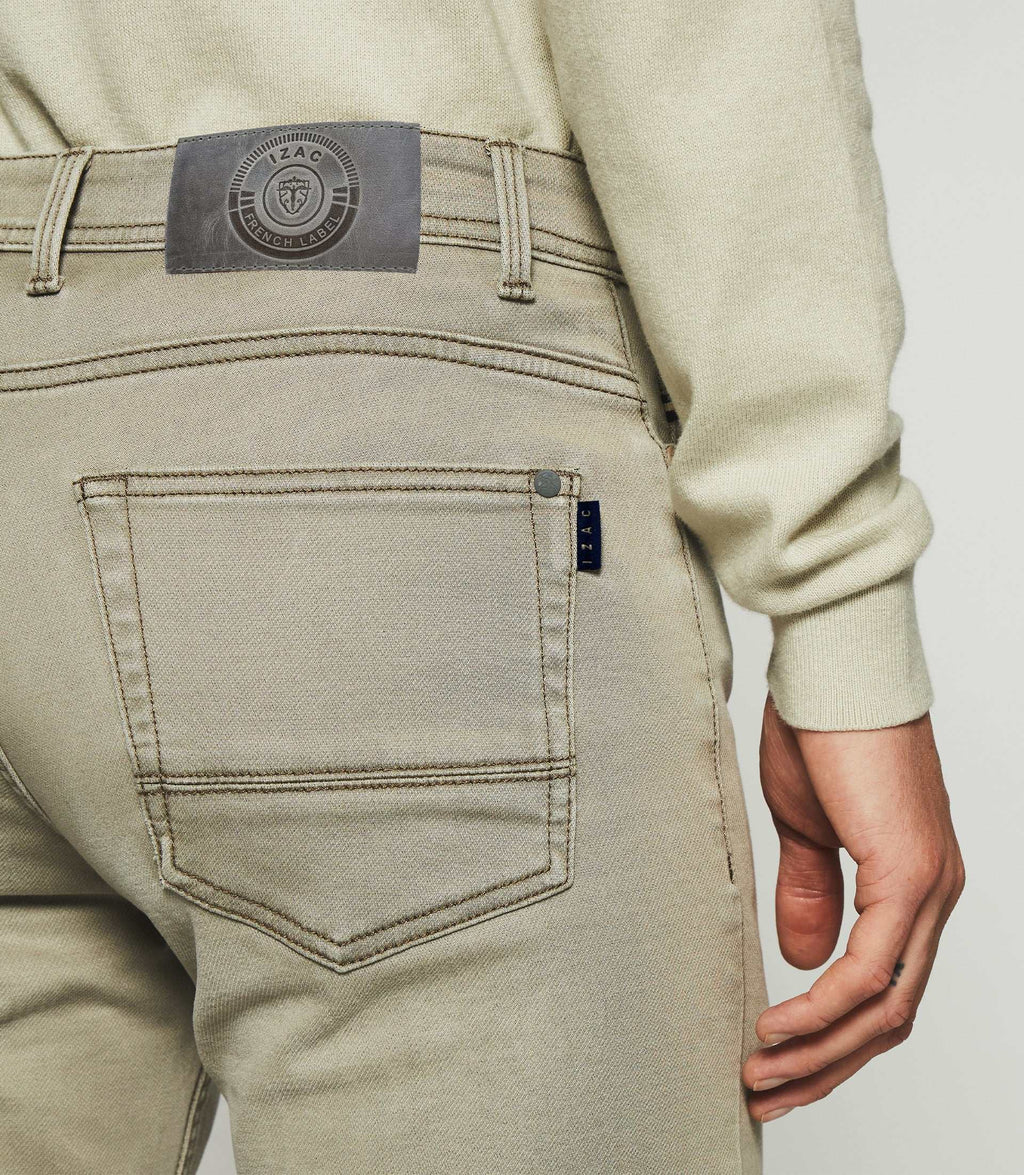 Jean super slim beige - IZAC