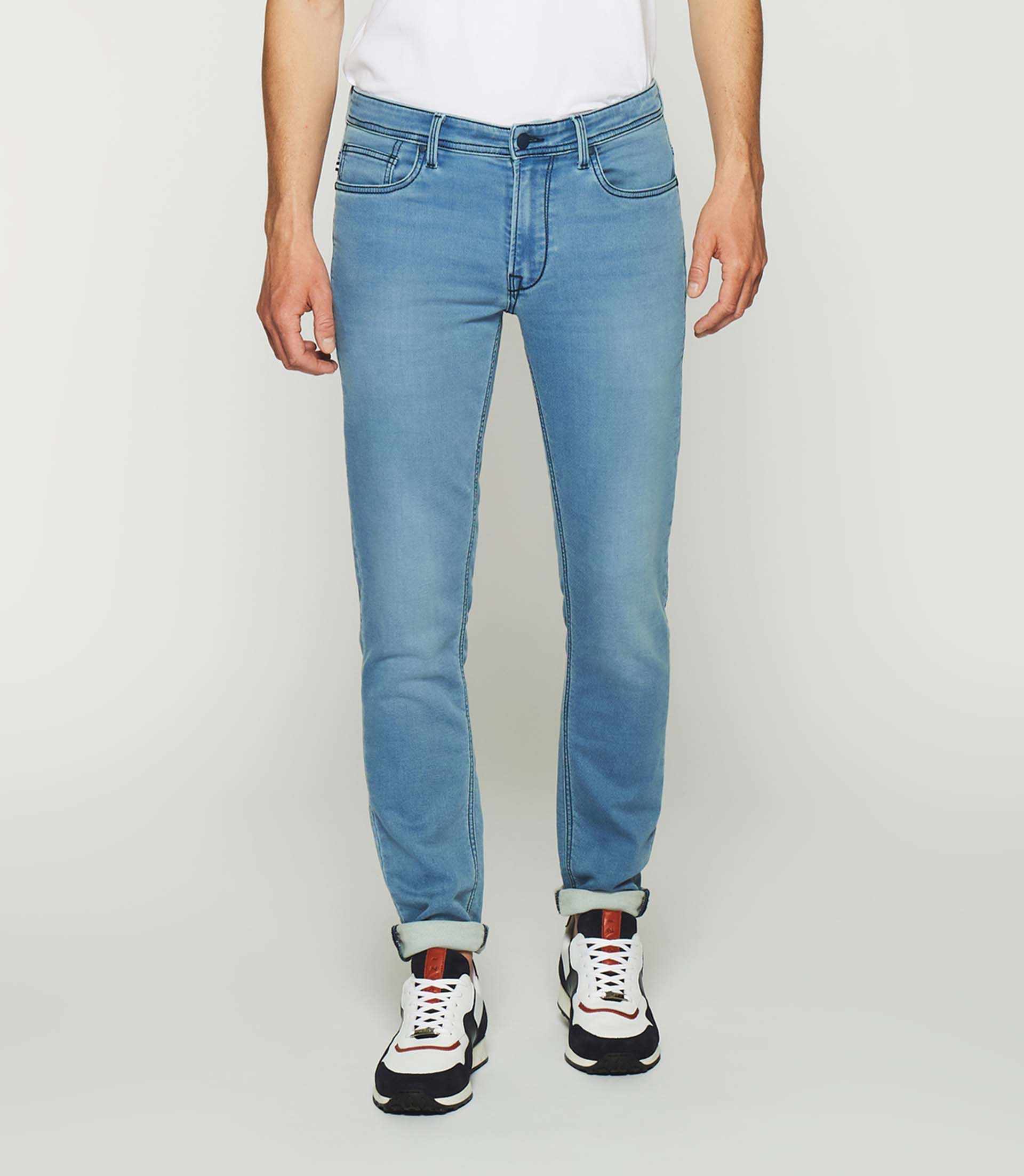 Jean super slim bleach TOUPIE - IZAC