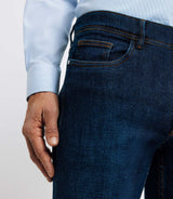 Jean 5 poches bleu moyen - IZAC