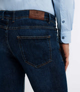 Jean 5 poches bleu moyen - IZAC