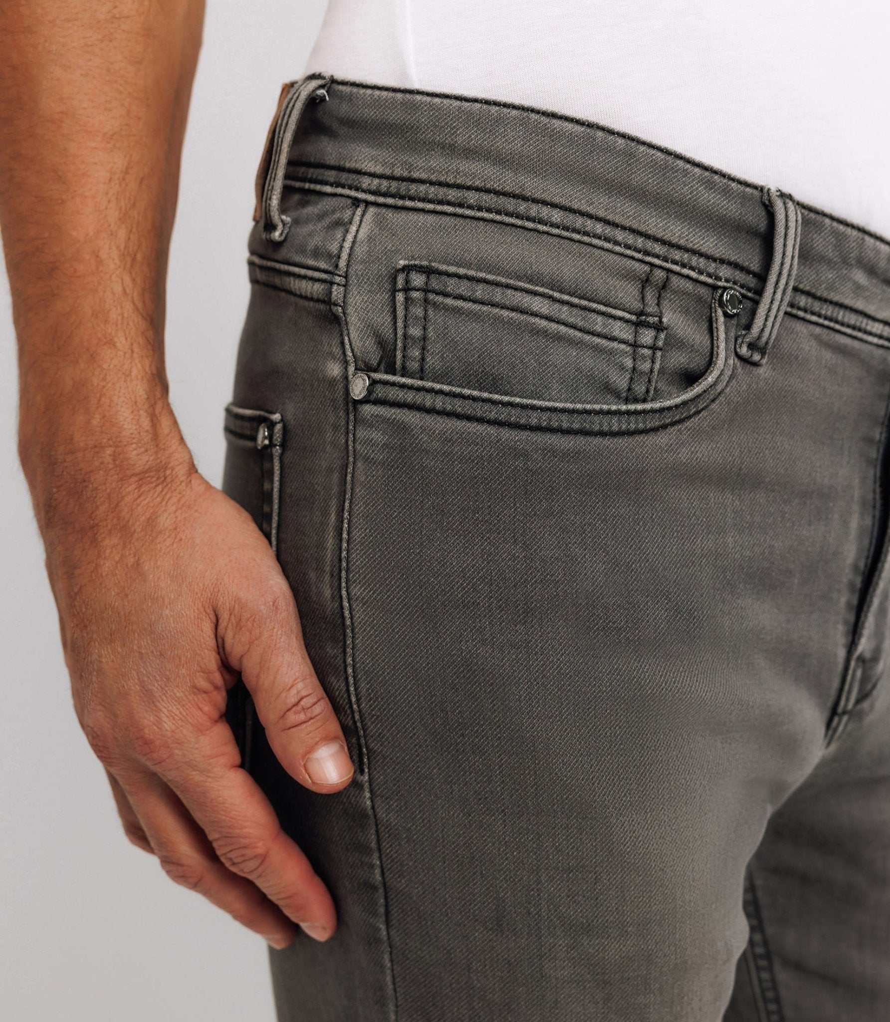 Jean slim gris moyen - IZAC