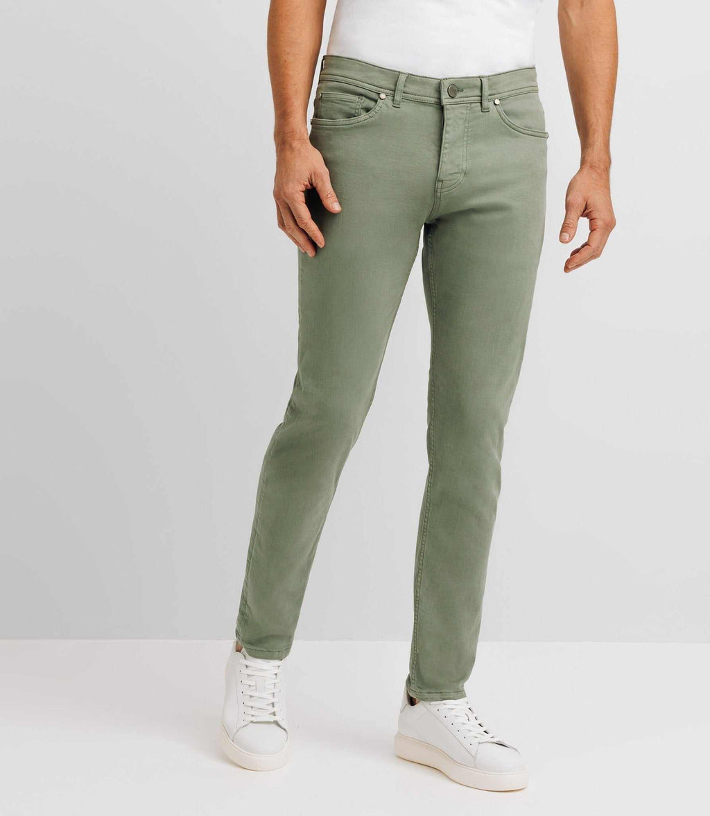 Jean confortable vert - IZAC