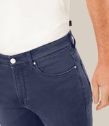 Jean 5 poches "jog" coupe slim marine - IZAC