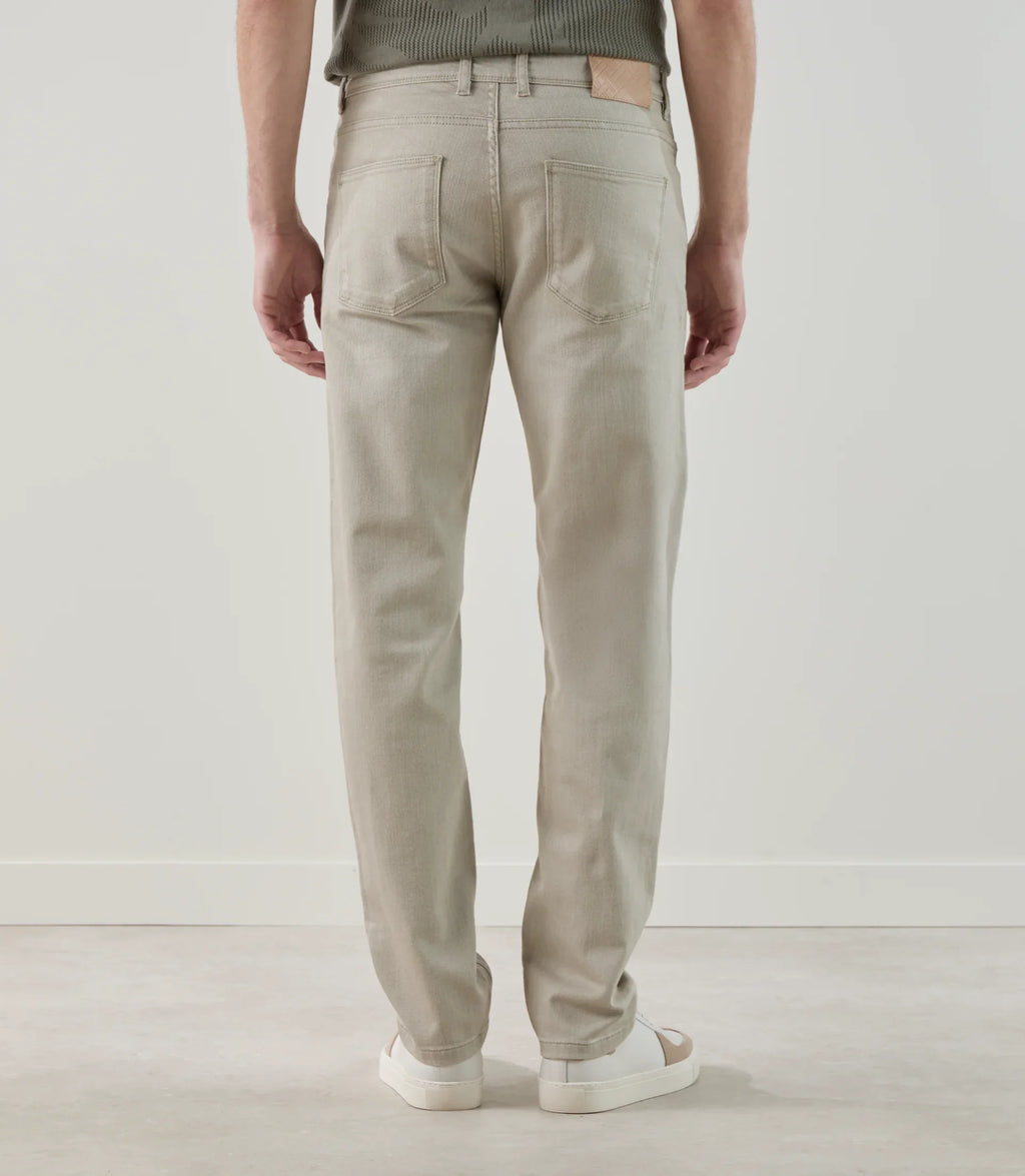 Jean 5 poches beige - IZAC
