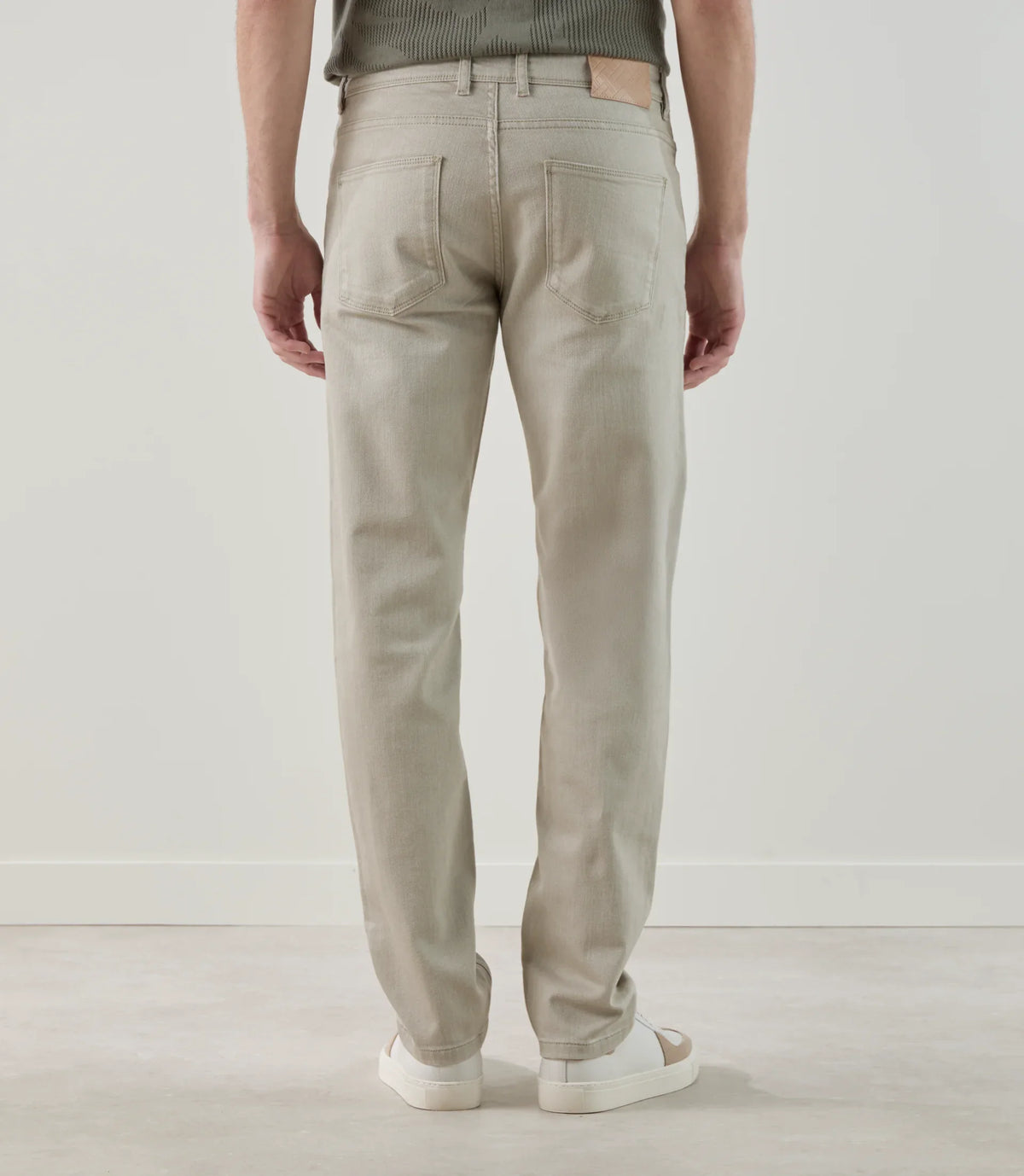 Jean 5 poches beige - IZAC