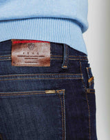 Jean droit brut délavé - IZAC