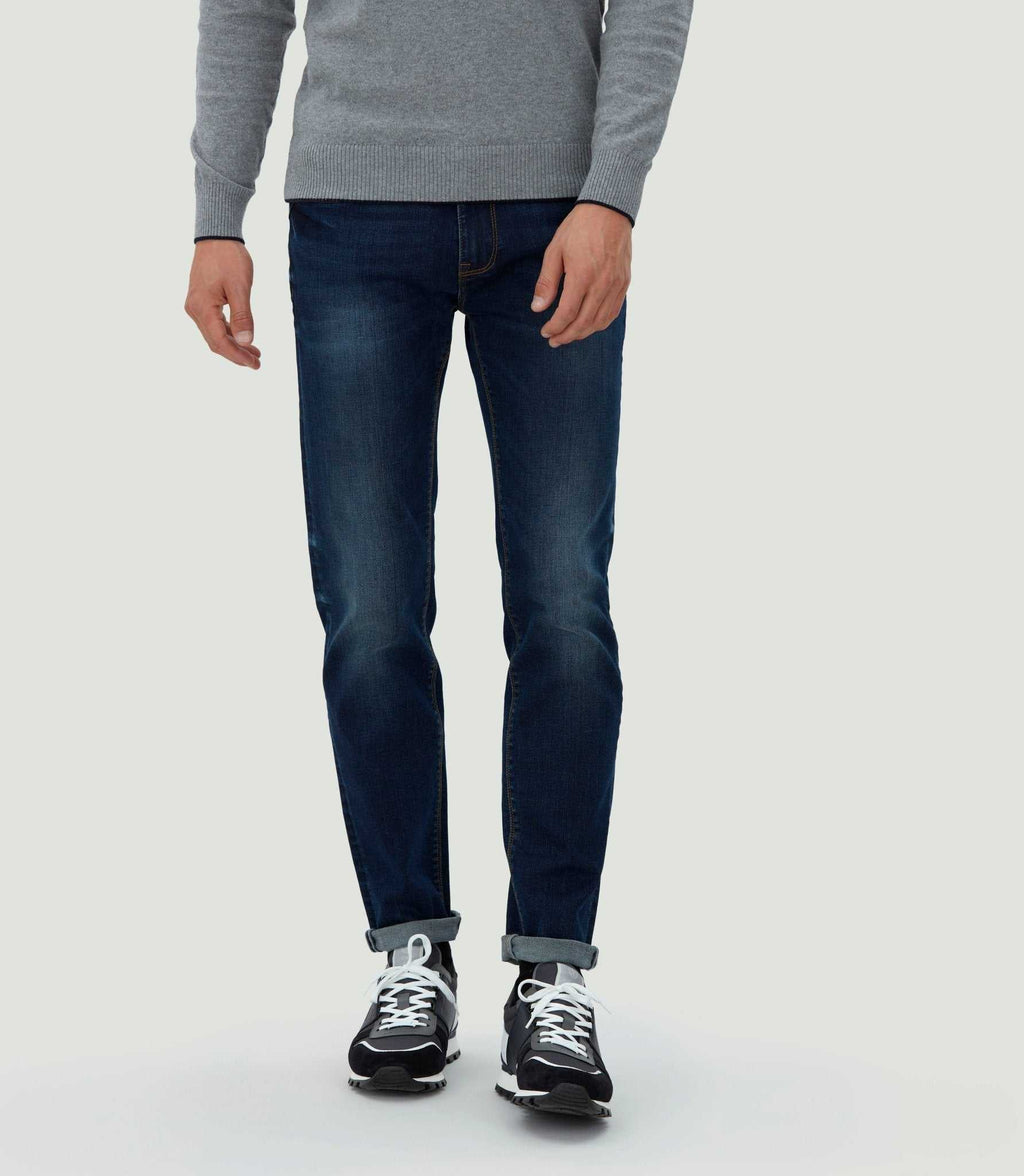 Jean stretch bleu moyen "Rostero" - IZAC
