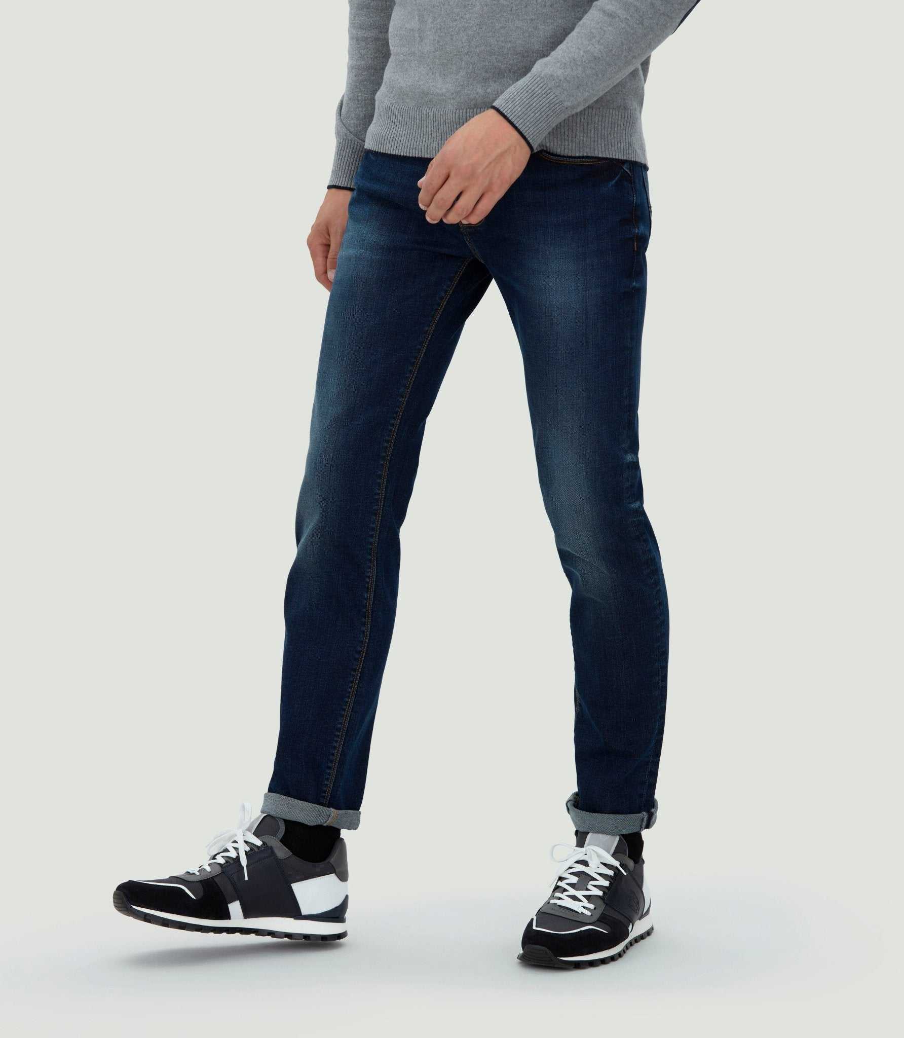 Jean stretch bleu moyen "Rostero" - IZAC