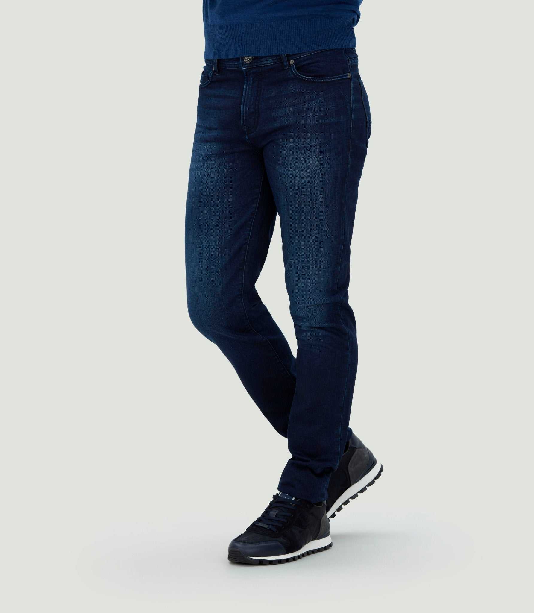 Jogger jean Hydroless bleu moyen "Royal" - IZAC