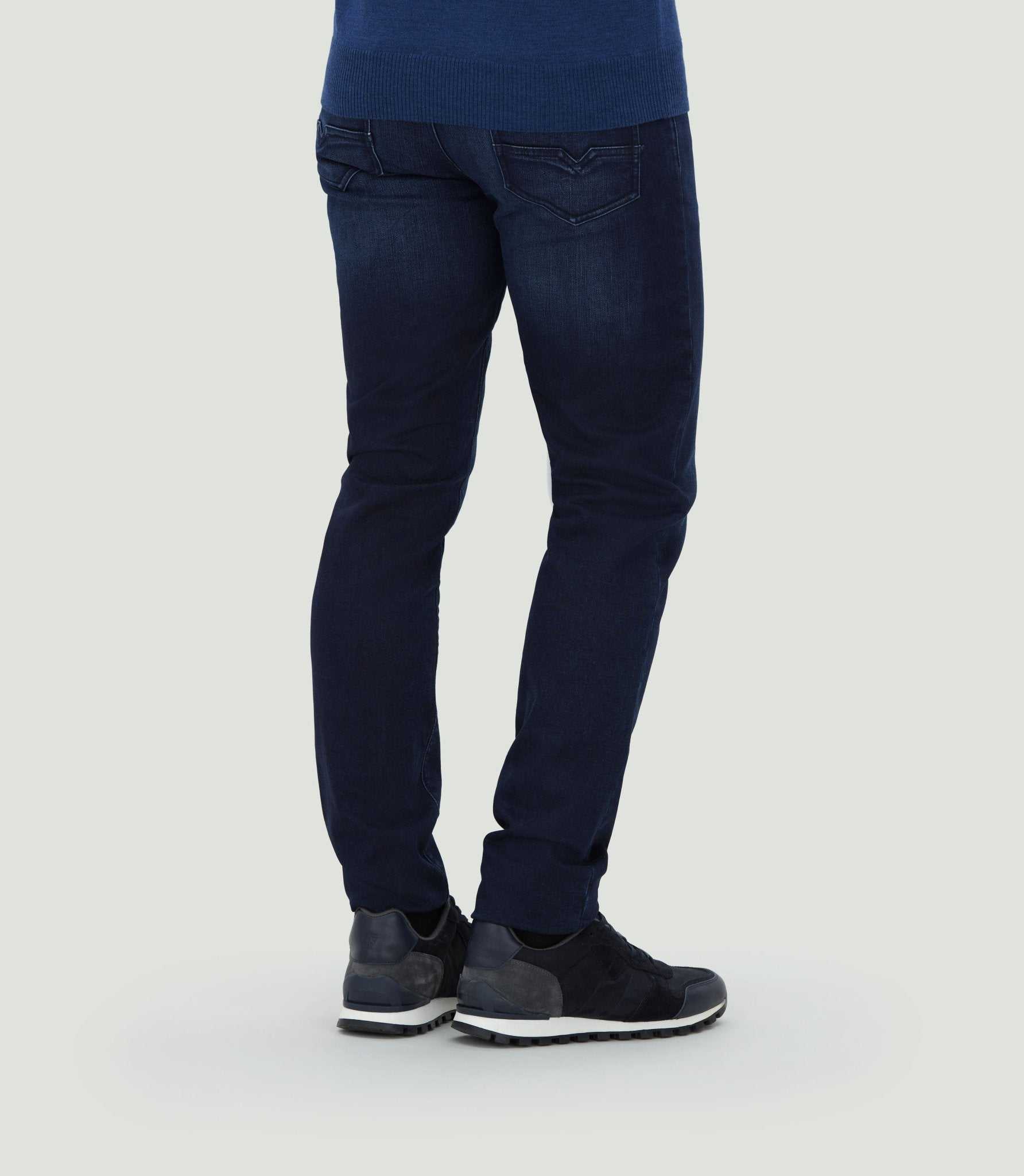 Jogger jean Hydroless bleu moyen "Royal" - IZAC