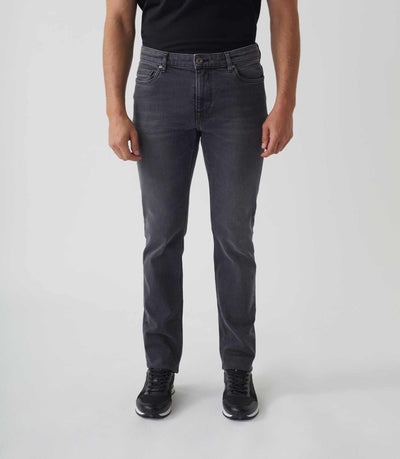 Jean slim gris moyen "Leon" - IZAC