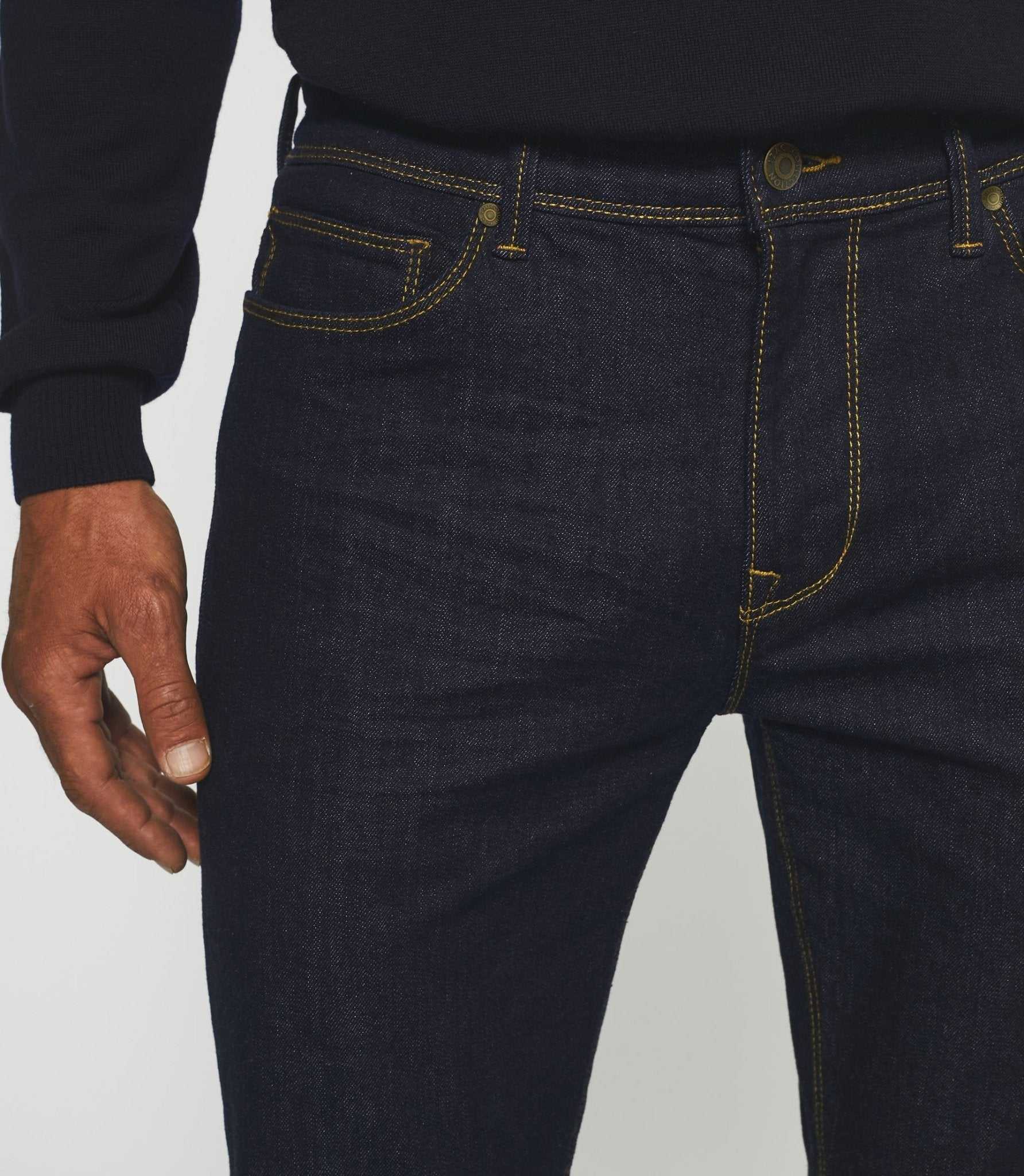 Jean straight bleu foncé EBLOUI - IZAC